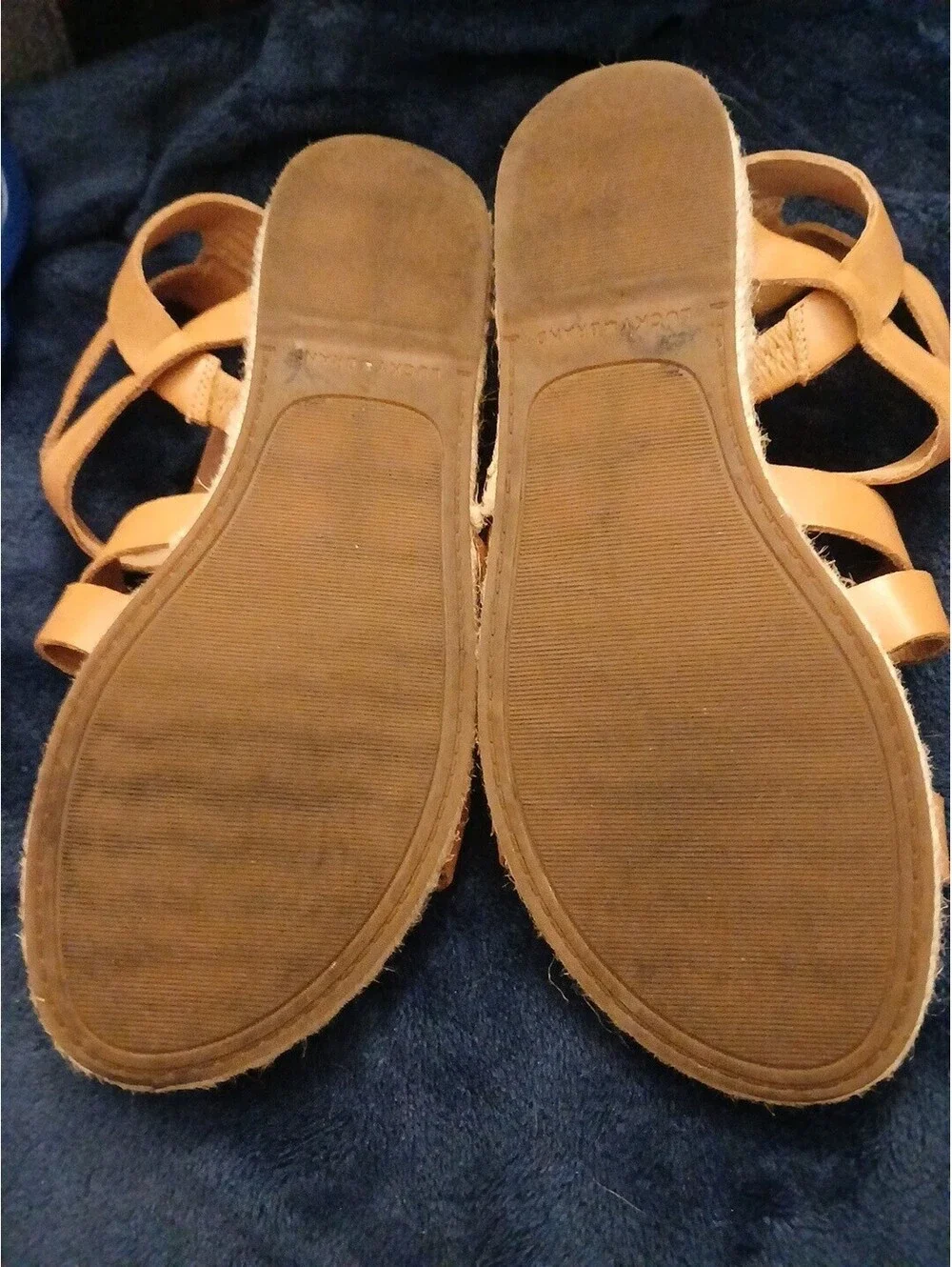 Women's Lucky Brand Strappy Wedge Sandal W 7.5